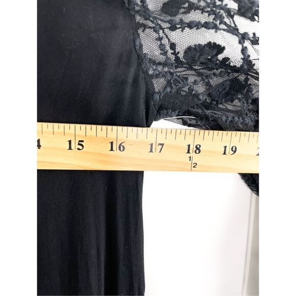 UO Urban Outfitters Ecote Black Long Sleeve Lace Up Romantic Gothic Dress Size X - Picture 7 of 11